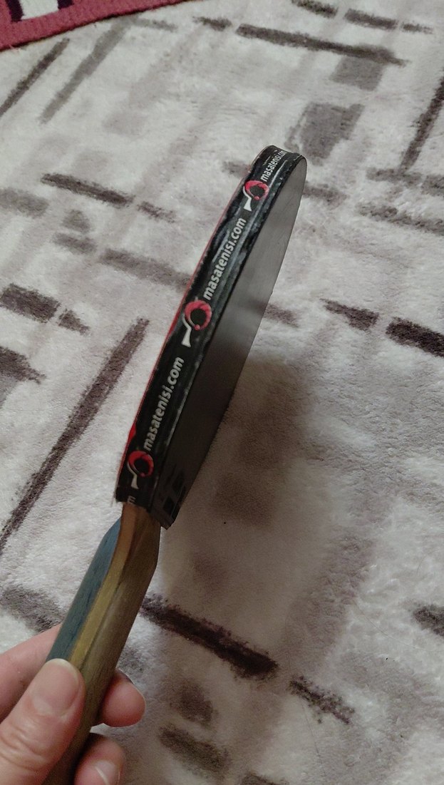 Kırmızı Masa Tenisi Raketi - Görsel 2