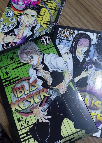 Iblis Keser Manga Serisi 3 Cilt. tekli fiyat - Görsel 2