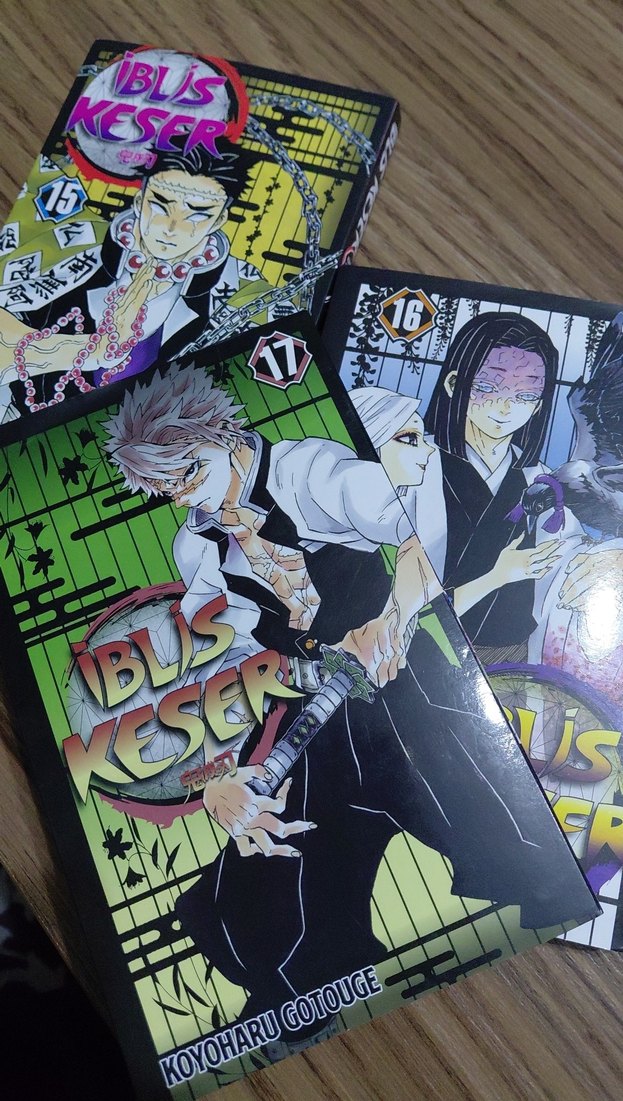 Iblis Keser Manga Serisi 3 Cilt. tekli fiyat - Görsel 2