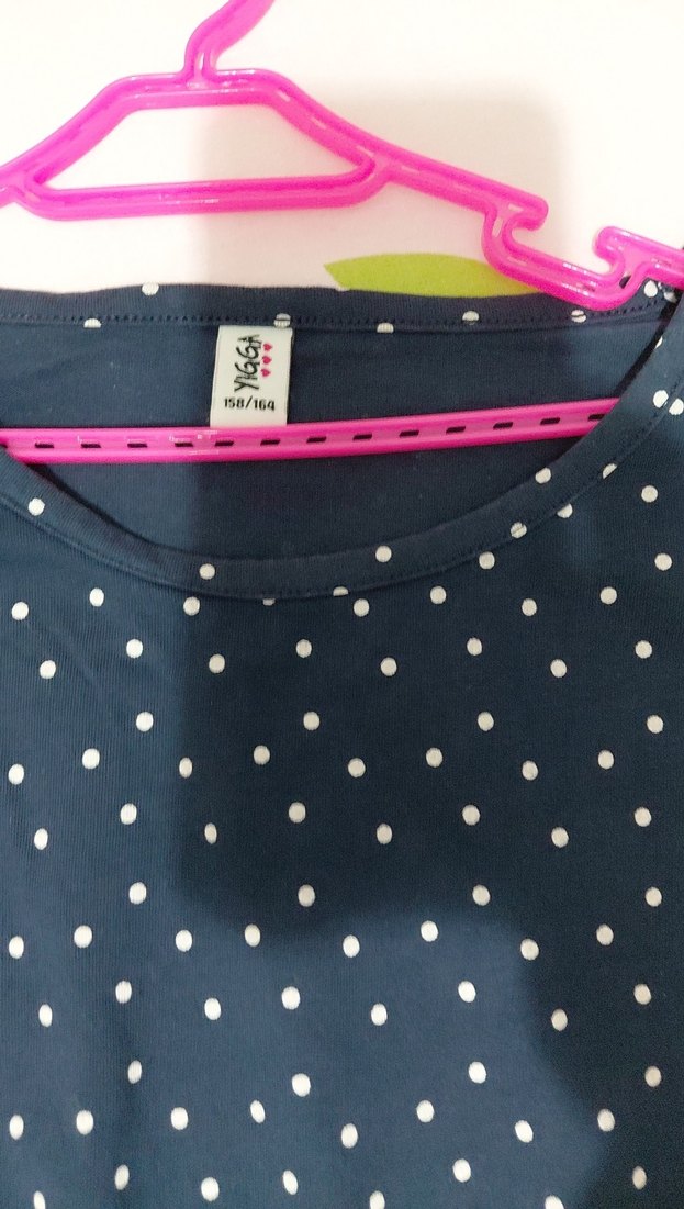 lacicert Puantiyeli Midi Elbise - Görsel 2