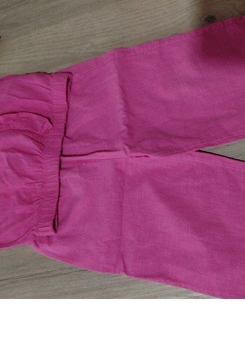 Pilise Detaylı Pembe kız cocuk takım - Görsel 2