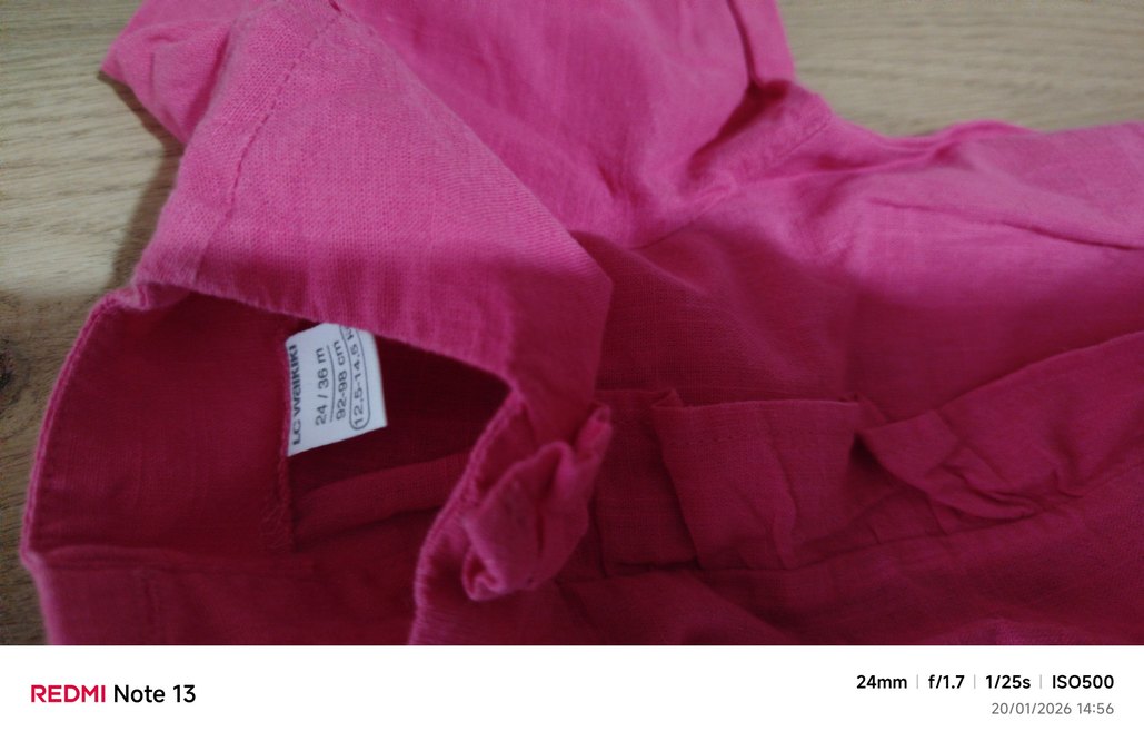 Pilise Detaylı Pembe kız cocuk takım - Görsel 3