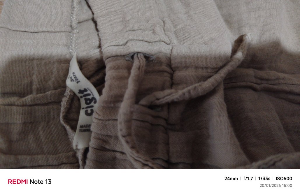 müslin pantolon erkek k çocuk pantolon - Görsel 3