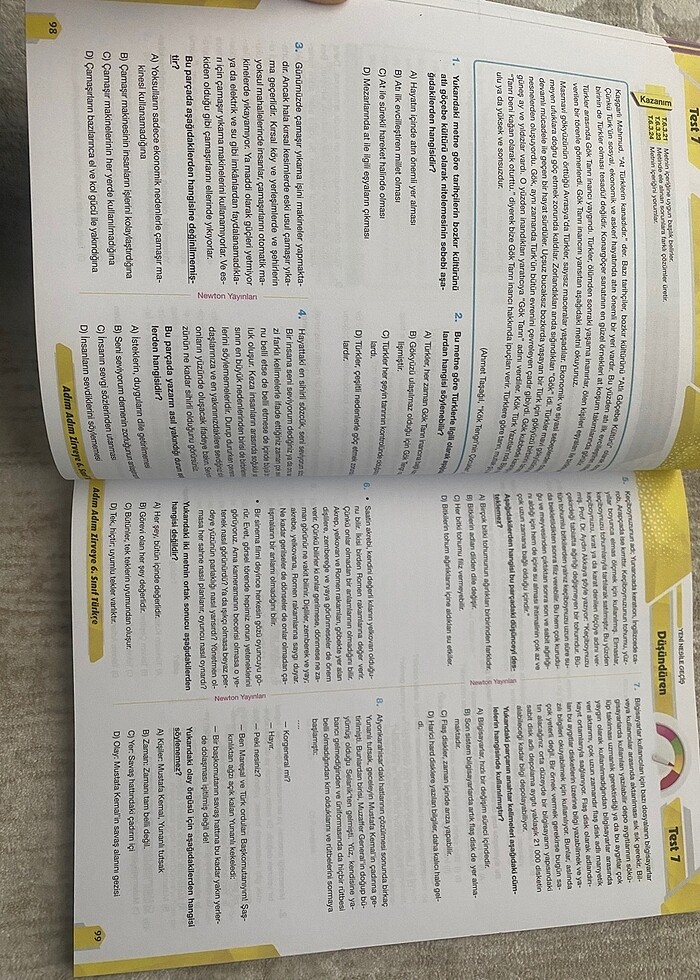 6.SINIF TÜRKÇE ADIM ADIM ZİRVEYE - Görsel 3