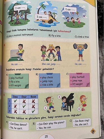 Beden 3.SINIF SPEED UP İNGİLİZCE