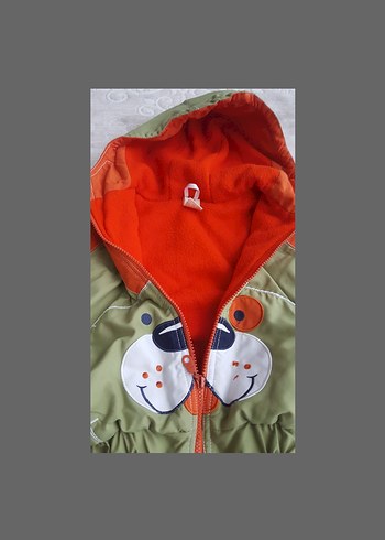 Renkli Erkek Bebek Polar Astronot Tulum - Görsel 4