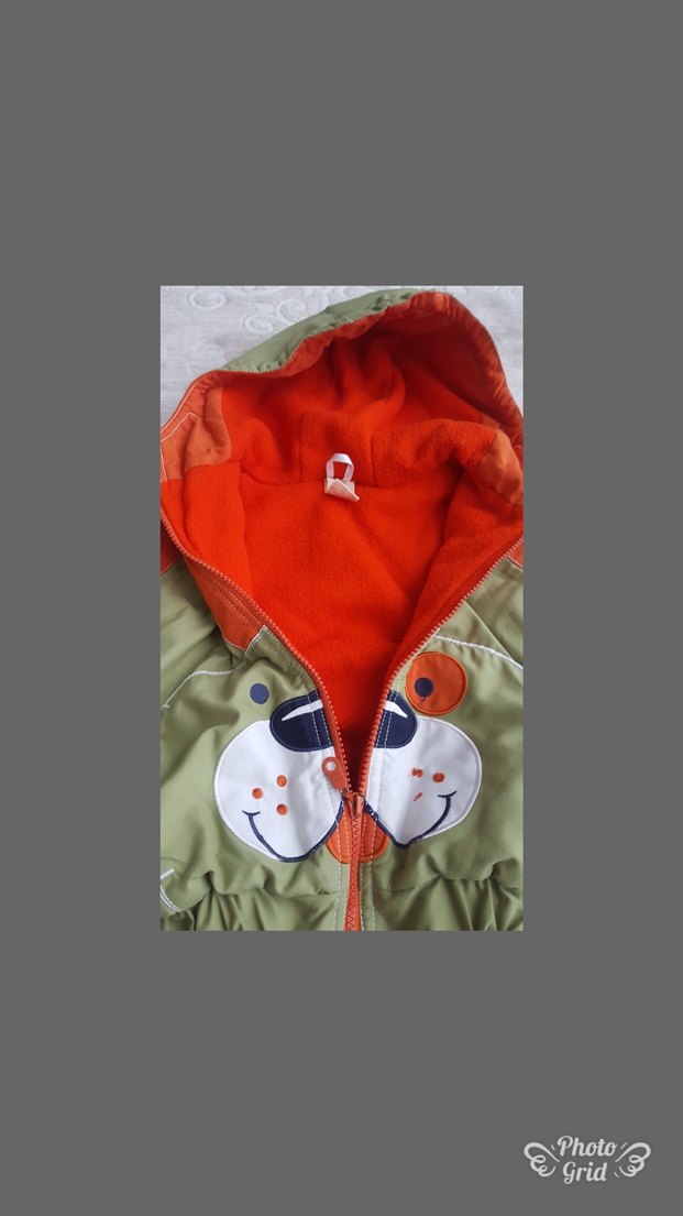 Renkli Erkek Bebek Polar Astronot Tulum - Görsel 4