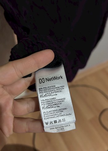 Pilili Siyah Kadın Triko Bluz - Görsel 5