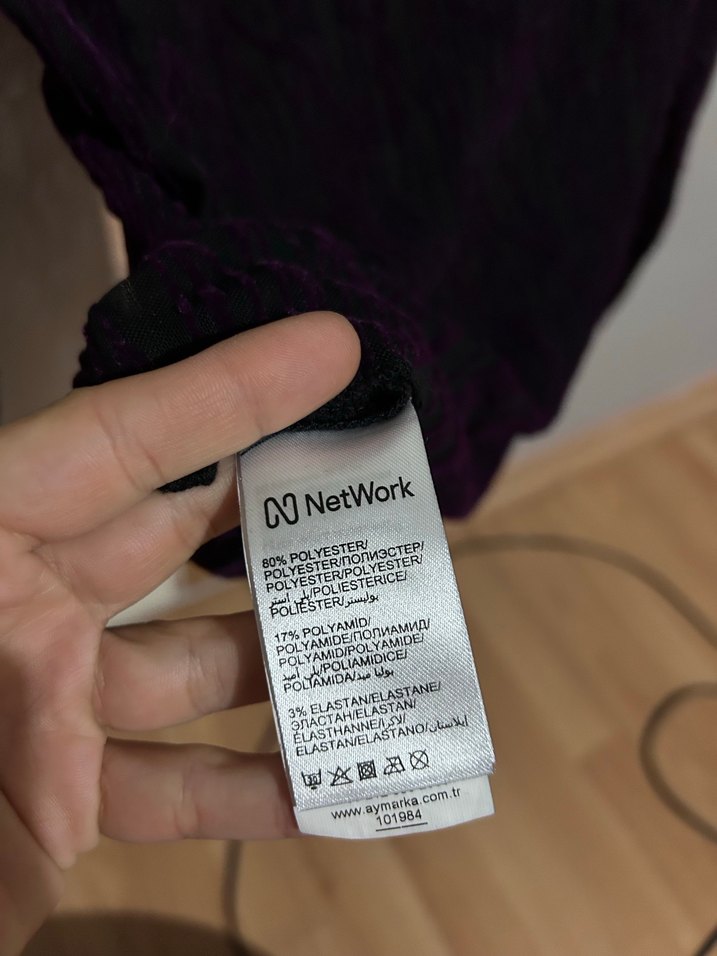 Pilili Siyah Kadın Triko Bluz - Görsel 5