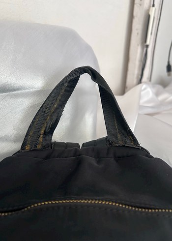 Fermuarlı Siyah Kadın Sırt Çantası - Görsel 2