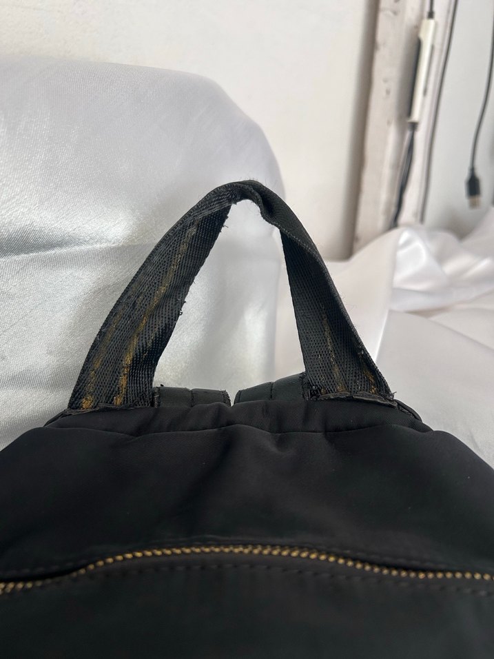 Fermuarlı Siyah Kadın Sırt Çantası - Görsel 2