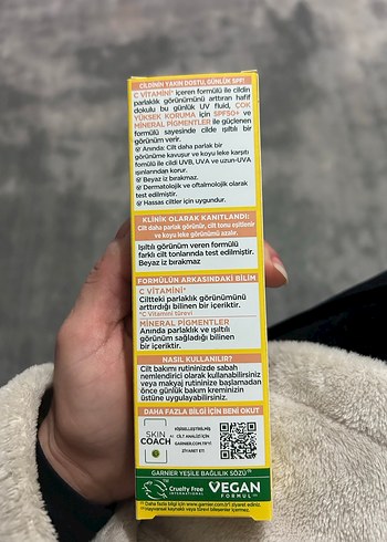 Garnier C Vitamini Parlak SPF50+ BB Krem - Görsel 2