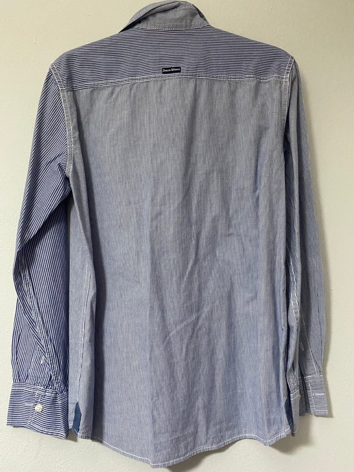 Uzun Kollu Erkek Denim Gömlek - Görsel 3