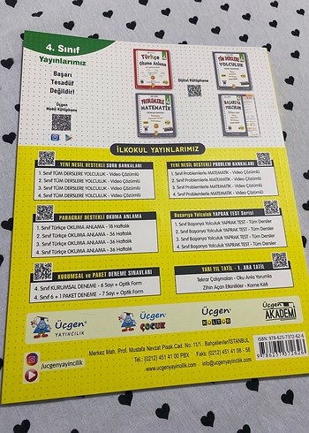 Üçgen Fen Bilimleri 4. Sınıf Yeni Nesil Kitap - Görsel 2