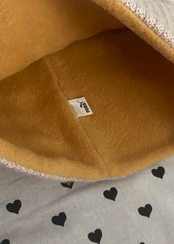 Bej Puma Kadın Örgü Bere - Görsel 2