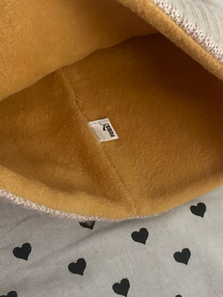 Bej Puma Kadın Örgü Bere - Görsel 2