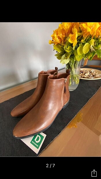 Deichmann Yeni kahverengi taba bot