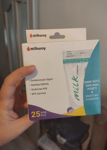 Milkway Anne Sütü Saklama Poşeti 25'li - Görsel 2