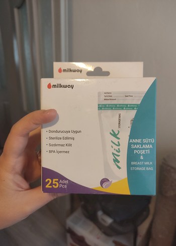 Milkway Anne Sütü Saklama Poşeti 25'li - Görsel 3