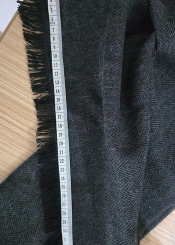 Aslan Kavrazlı Gri Akrilik Atkı - Görsel 7