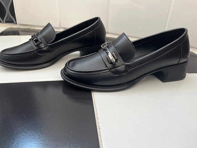Diğer Siyah loafer