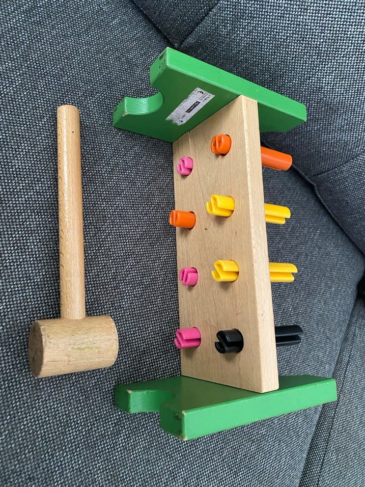 İkea uppsta Renkli Ahşap Eğitim Oyuncağı - Görsel 2