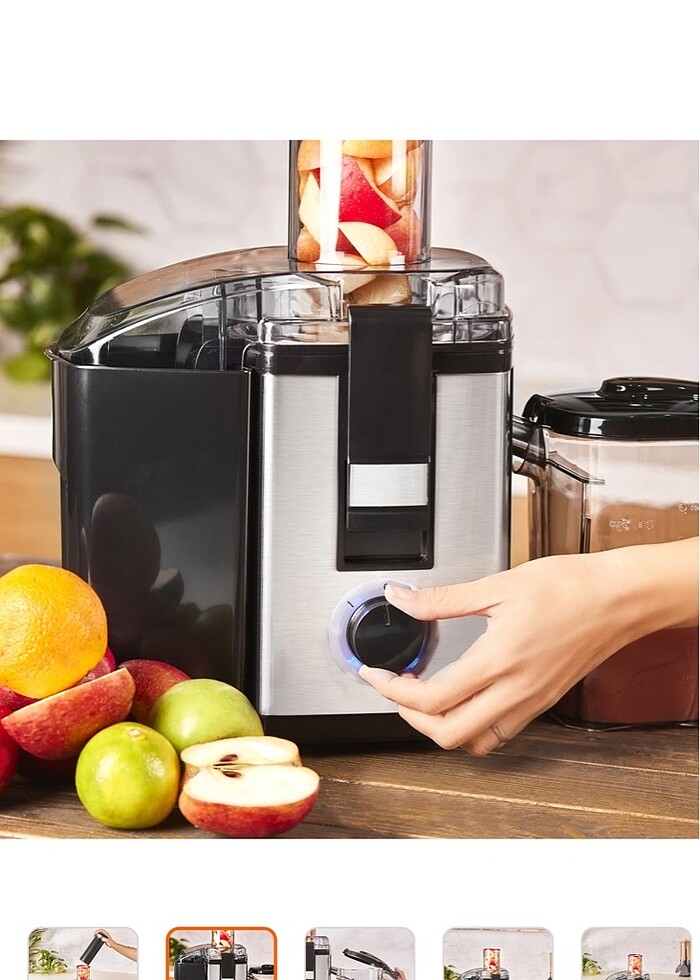 Homend Projuicer 2705 katı meyve sıkacağı - Görsel 2