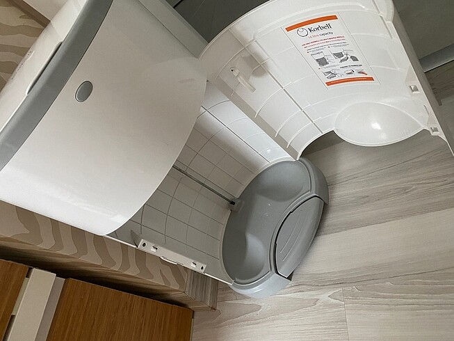 Korbell koku sızdırmaz çöp kovası - Görsel 3