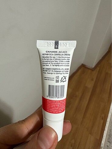 Diğer Chamos Repair Centella Cream