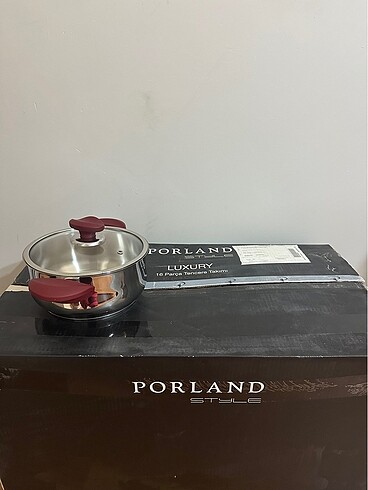 Porland Porland Çelik Tencere Seti