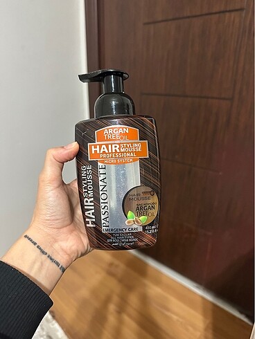Argan Yağlı Saç Köpüğü