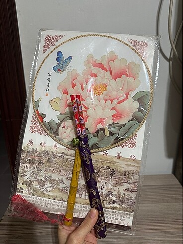 Yelpaze ve chopstick