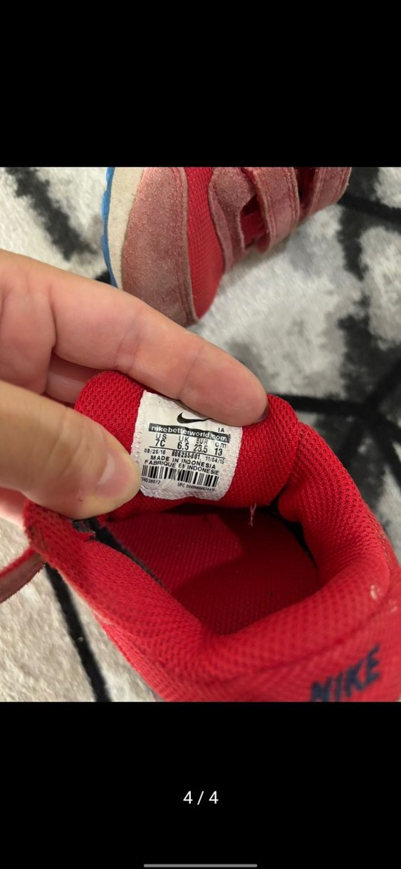 Nike Kırmızı Erkek Çocuk Spor Ayakkabı - Görsel 4