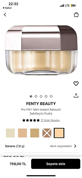 Fenty Beauty Pro Filt?r Pudra