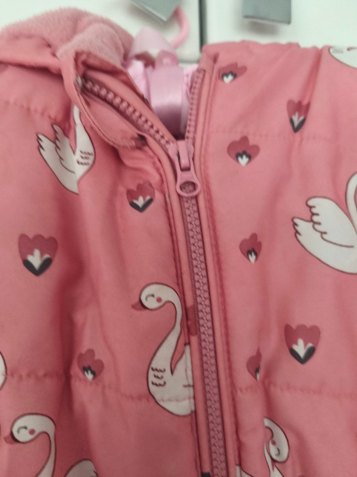 LC Waikiki Pembe Desenli Bebek Kız Tulumu - Görsel 3