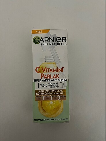 garnier c vitamin serum