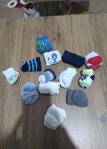16 Beden Bebek coraplari