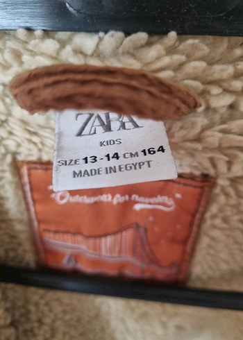 Fitilli Kadife erkek çocuk kışlık 
mont - Görsel 2