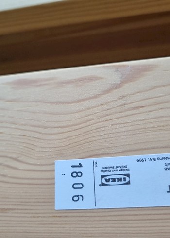 Ikea FLISAT Açık Beyaz Vernikli Çocuk Duvar Rafı