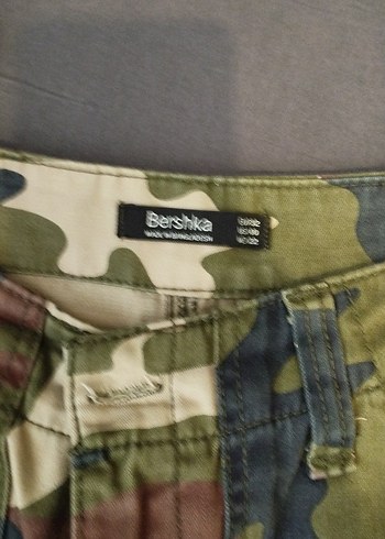 Bershka Kamuflaj kargo - Görsel 2