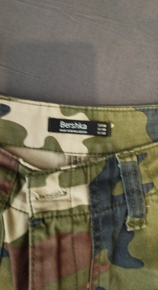 Bershka Kamuflaj kargo - Görsel 2