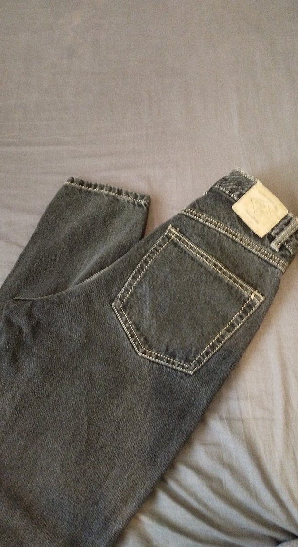 Pull and Bear Spor Dikişli Jean - Görsel 3