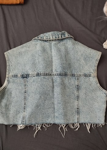 Dilvin Denim Yelek - Görsel 3