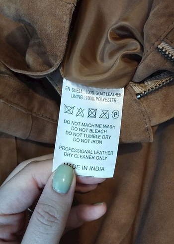 VAKKORAMA %100 DERİ ŞORT ETEK - Görsel 5