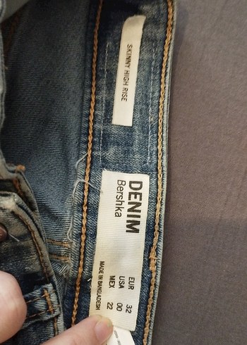Bershka Skinny Denim Jean - Görsel 2