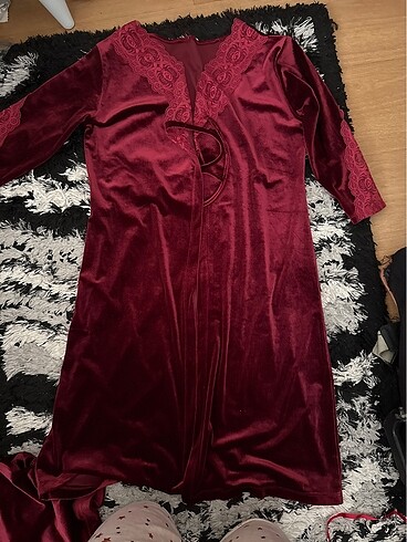 m Beden bordo Renk Kadife bordo