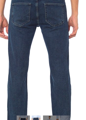 34 Beden kahverengi Renk LCW Jeans 790 Rahat Kalıp Erkek Jean Pantolon