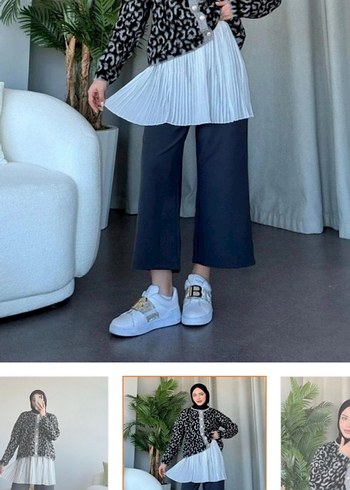 Trendyol & Milla LEOPARLI KAZAK