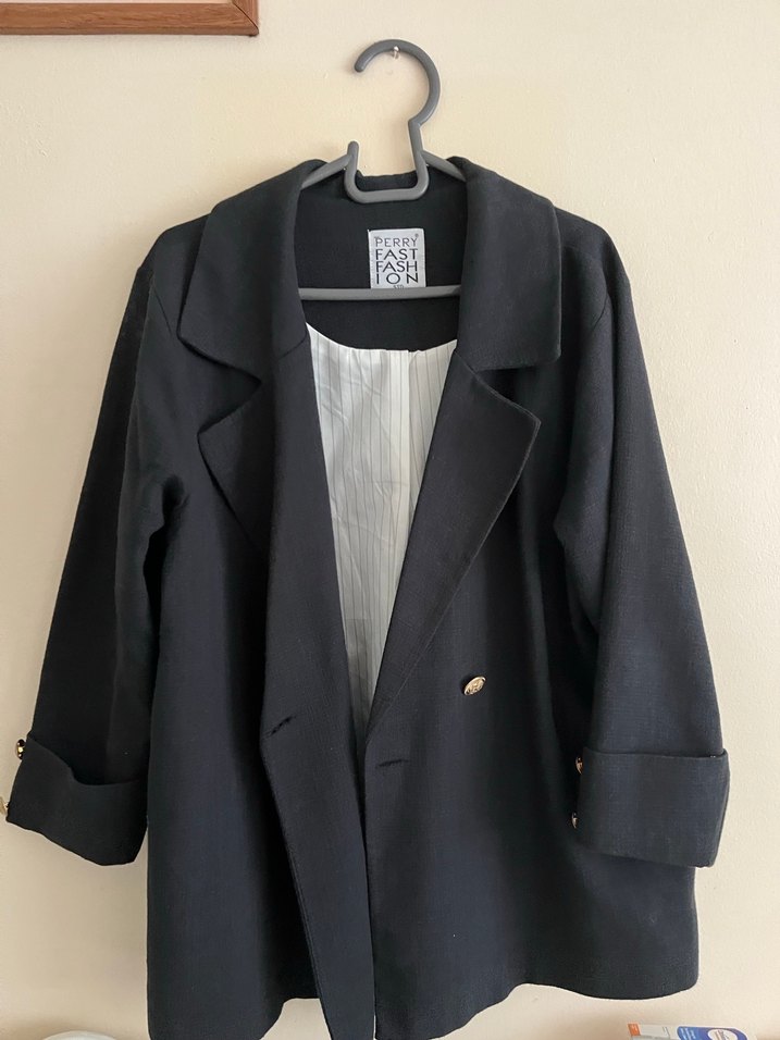 SİYAH BLAZER CEKET - Görsel 4