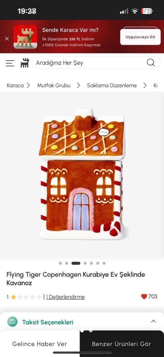 Ev Şeklinde Kavanoz BİBLO - Görsel 2